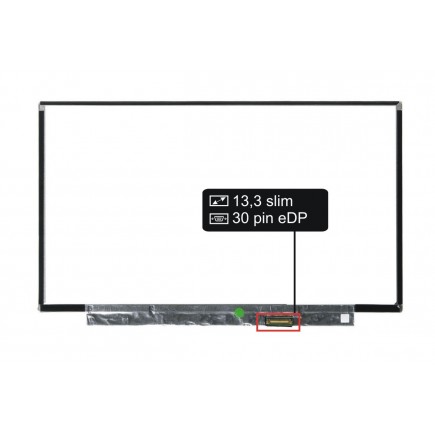 Display-ul notebook-ului Toshiba SATELLITE CLICK W35DT-A3300 13,3 HD 30pin eDP LED - Lucios