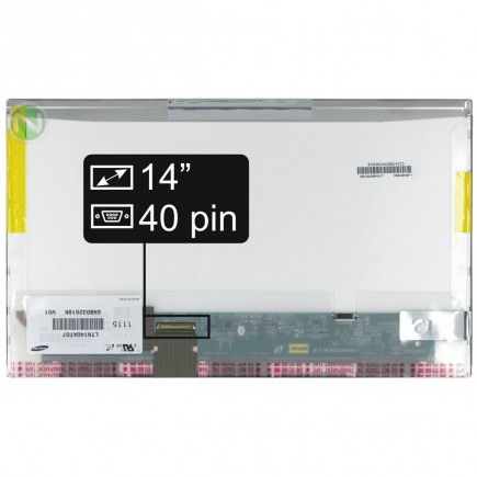 Display-ul notebook-ului Gateway TC7306U14“ 40pin HD LED - Lucios