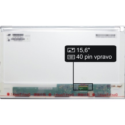 Display-ul notebook-ului COMPAQ PRESARIO CQ61-105SA15,6“ 40pin HD LED - Lucios