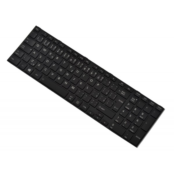 Toshiba Satellite L50-A-10Q (PSKK6E-00400KGR) tastatură pentru notebook-ul ceh cu iluminare din spate