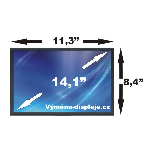 Display-ul notebook-ului Acer TravelMate 401014,1“ 30pin CCFL - Lucios