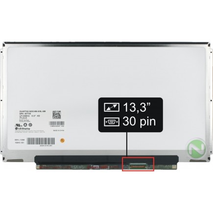 Display-ul notebook-ului LTN133AT3113,3" HD Slim LED 30pin eDP - Lucios