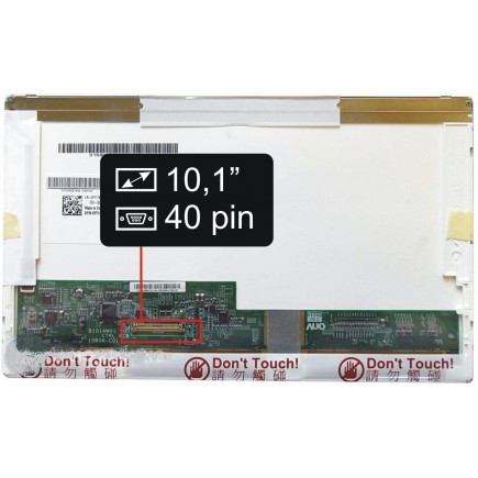 Display-ul notebook-ului Compaq MiniNote UMPC 705ES10,1“ LCD 40pin WSVGA LED - Matt