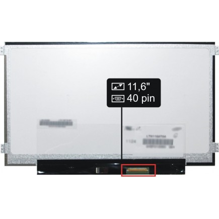 Display-ul notebook-ului HP Compaq Stream 11-D077NR11,6“ 40pin HD LED Slim - Matt