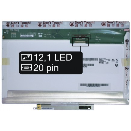 Display-ul notebook-ului N121IB-L01 Kompatibilní12,1“ 20pin WXGA LED - Matt