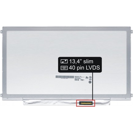 Display-ul notebook-ului MSI X37013,4“ 40pin HD LED Slim - Matt