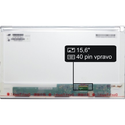 Display-ul notebook-ului COMPAQ PRESARIO CQ61-305SA15,6“ 40pin HD LED - Matt