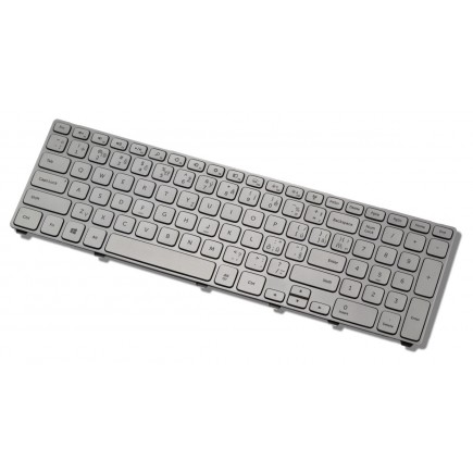 Dell Inspiron 17 7737 tastatură pentru notebook-ul ceh, argint, iluminat din spate