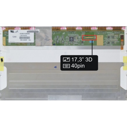 Display-ul notebook-ului Asus G75V17,3" FHD LED 40 pin 3D - Matt