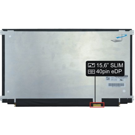 Display-ul notebook-ului Toshiba Satellite P55W-C520815,6“ 40pin eDP QHD+ LED - Matt