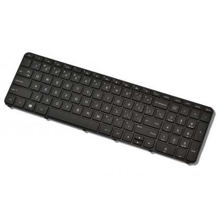 HP Pavilion 15-B050eb tastatură pentru notebook-ul CZ / SK negru Cu un cadru