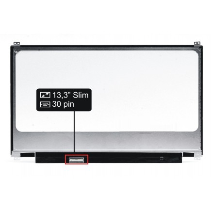 Display-ul notebook-ului Asus Zenbook UX30513,3" FHD Slim LED 30pin - Matt