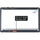 Display-ul notebook-ului Kompatibilní LP133QD1(SP)(B2)13,3" LED 30pin eDP QHD touch