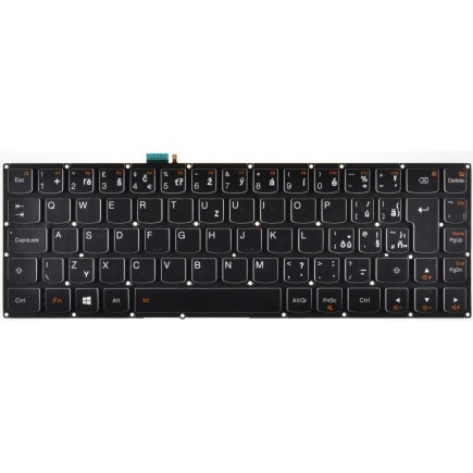 Lenovo Ideapad Yoga 3 Pro 13 tastatură pentru notebook-ul ceh cu iluminare din spate