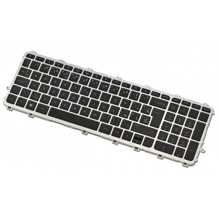 HP Envy m7-j010dx tastatură pentru notebook-ul CZ / SK Cadru de argint din spate