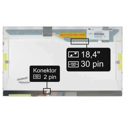 Display-ul notebook-ului Sony Vaio VGN-AW190YBB18,4“ 30pin WSXGA+ CCFL - Lucios