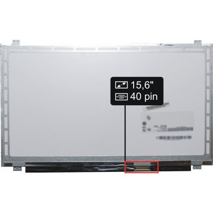 Display-ul notebook-ului Medion AKOYA E641715,6“ 40pin Full HD LED Slim - Lucios