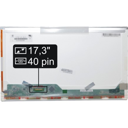 Display-ul notebook-ului Toshiba Satellite L770-00S17,3“ 40pin HD+ LED - Matt