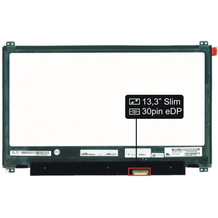 Display-ul notebook-ului Lenovo Ideapad 510S-13IKB13,3" FHD LED 30 pin eDP - Lucios