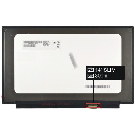 Display-ul notebook-ului Asus ZENBOOK PRO UX480FD-BE SERIES14“ 30pin FHD LED Slim IPS NanoEdge - mată
