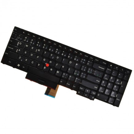 Lenovo kompatibilní 04W2557 tastatură pentru notebook-ul CZ/SK negru