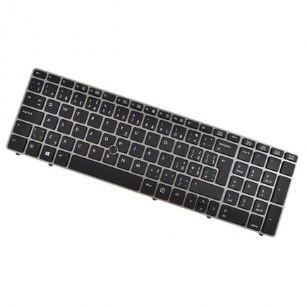 HP kompatibilní 635769-001 tastatură pentru notebook-ul CZ/SK culoarea argintii