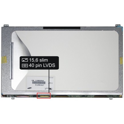 Display-ul notebook-ului Toshiba Tecra R850-08W15,6“ 40pin HD LED Slim Mini - Lucios
