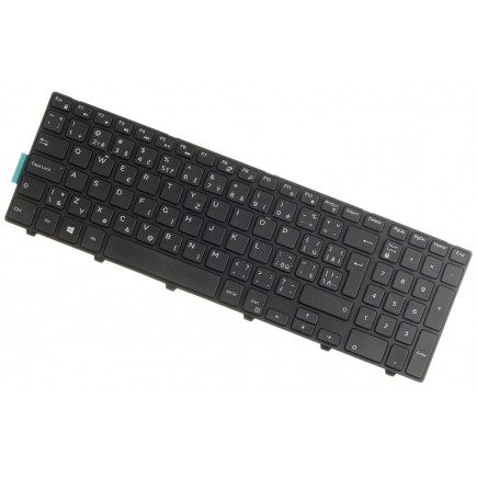 Kompatibilní 0JYP58 tastatură pentru notebook-ul CZ/SK culoarea negru cu cadru