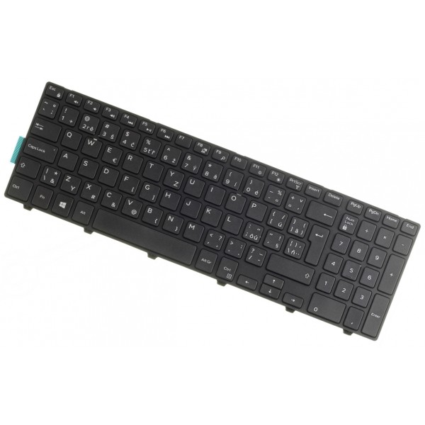 Dell Inspiron 17 tastatură pentru notebook-ul CZ/SK culoarea negru cu cadru