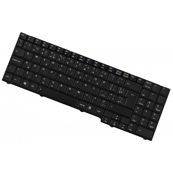 Asus F7 tastatură pentru notebook-ul CZ/SK culoarea negru cu cadru