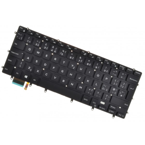 Dell XPS 15 9550 tastatură pentru notebook-ul CZ/SK culoarea neagră