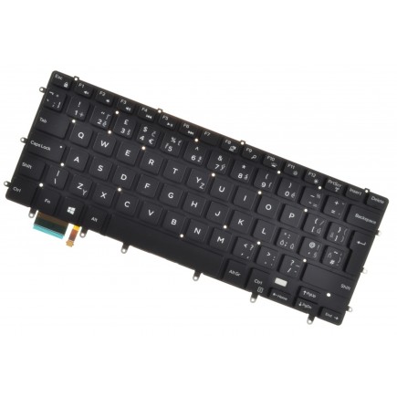 Dell Precision M5510 tastatură pentru notebook-ul CZ/SK culoarea neagră