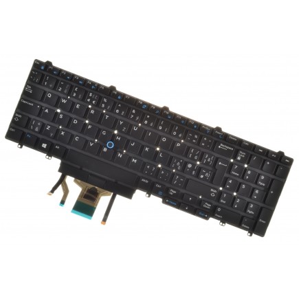 Dell Latitude 3340 tastatură pentru notebook-ul CZ/SK culoarea neagră