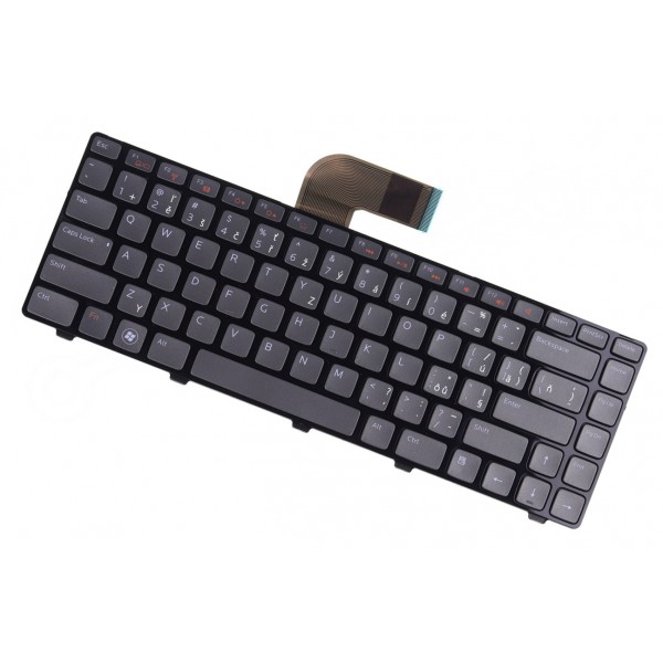 Dell Inspiron N4010 tastatură pentru notebook-ul CZ/SK culoarea neagră