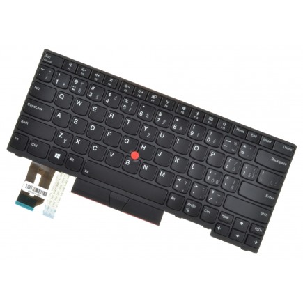 Lenovo Thinkpad T480S 20L8002UML tastatură pentru notebook-ul CZ/SK culoarea neagră