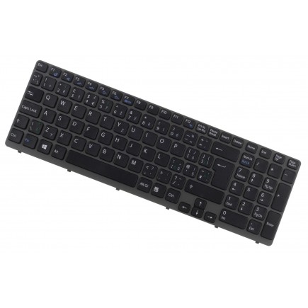 Sony Vaio SVE1511S1ESI tastatură pentru notebook-ul CZ/SK culoarea Negru