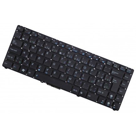Asus Eee PC 1201N tastatură pentru notebook-ul CZ/SK culoarea negru cu cadru
