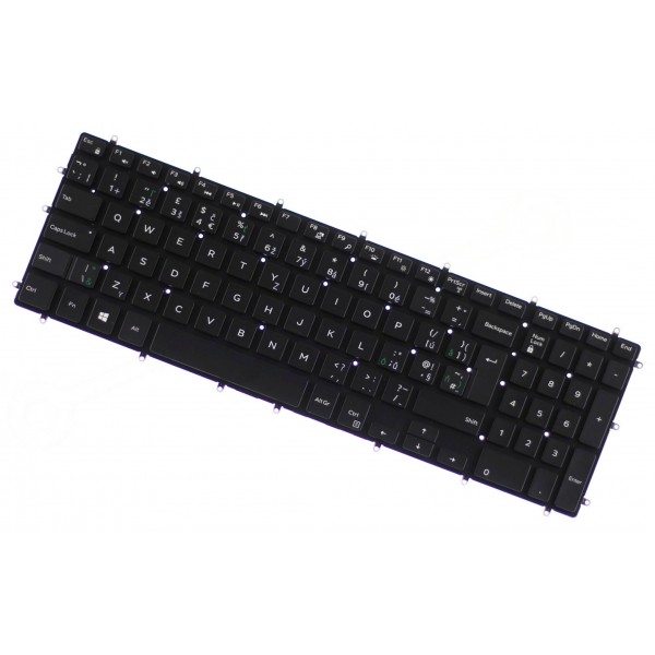 Dell kompatibilní 9J9KG tastatură pentru notebook-ul CZ/SK culoarea neagră