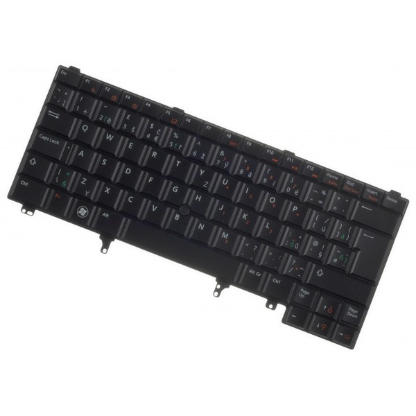 Dell kompatibilní 052PX4 tastatură pentru notebook-ul CZ/SK culoarea neagră