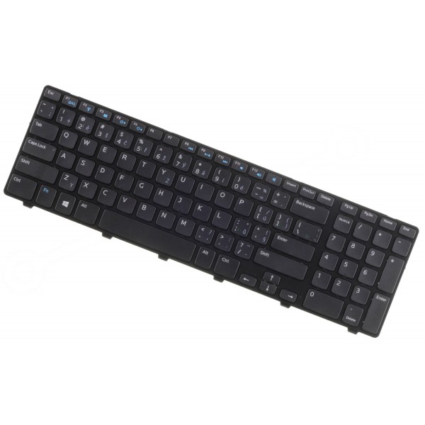 Dell Inspiron 17 (5721) tastatură pentru notebook-ul CZ/SK culoarea Negru