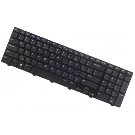 Dell Inspiron 17R 5721 tastatură pentru notebook-ul CZ/SK culoarea Negru
