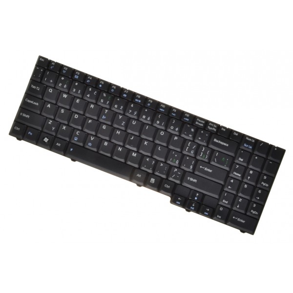 Asus kompatibilní 04GNED1KCZ00 tastatură pentru notebook-ul CZ/SK culoarea Negru
