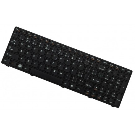 Lenovo25201816 tastatură pentru notebook-ul CZ/SK culoarea Negru