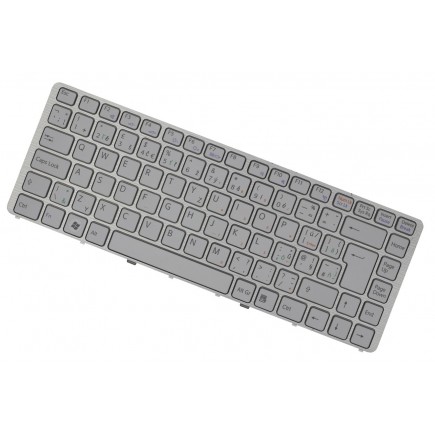 Sony kompatibilní 012-110A-1367-A tastatură pentru notebook-ul Cadru de argint CZ/SK