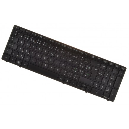 HP kompatibilní 635769-001 tastatură pentru notebook-ul CZ/SK culoarea Negru trackpoint