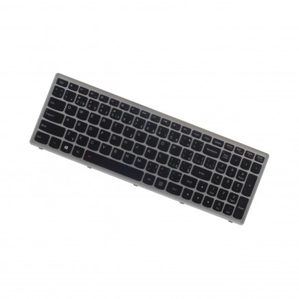 IBM Lenovo G500H tastatură pentru notebook-ul CZ/SK Cadru argintiu, iluminat din spate