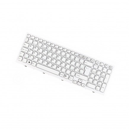 Kompatibilní Sony Vaio 148971011 HK1 tastatură pentru notebook-ul cu cadru CZ/SK albă