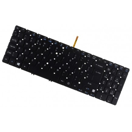 Acer Aspire V15 V5-591G tastatură pentru notebook-ul UK culoarea neagră