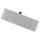 Toshiba Satellite c855-17n tastatură pentru notebook-ul cu cadru CZ/SK albă