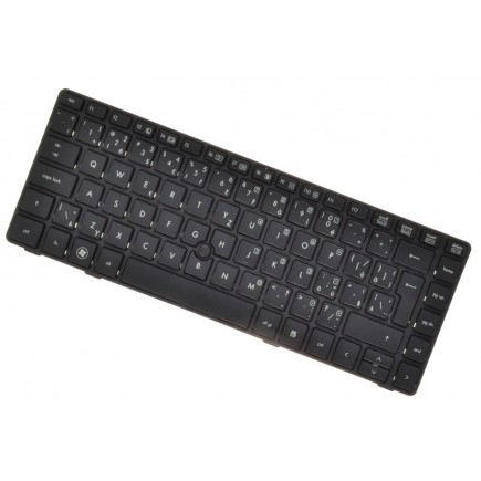 HP ProBook 6460b tastatură pentru notebook-ul CZ/SK culoarea Negru trackpoint